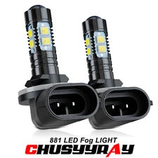 2x 881 LED Fog Light Driving Bulbs Kit For GMC Sonoma 1998 1999 2000 2001-2004