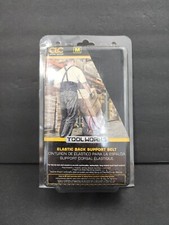 CLC Elastic Back Support Belt Size Medium 32" to 38  Suspenders Black Safety