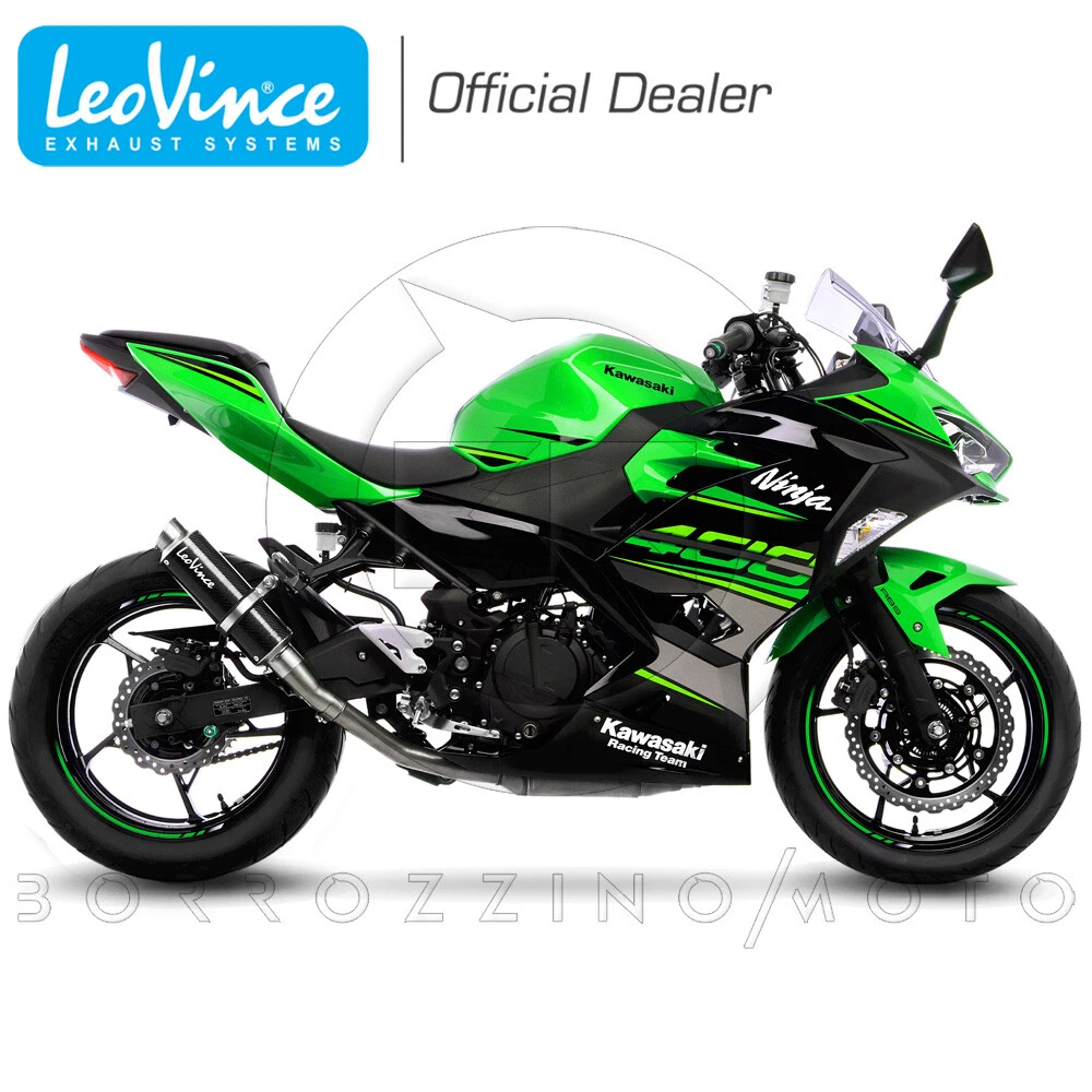 TERMINALE SCARICO RACING LEOVINCE GP CORSA CARBONIO KAWASAKI NINJA