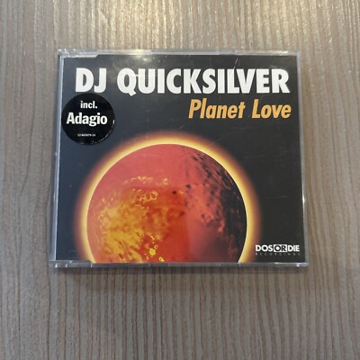 DJ Quicksilver - Planet Love - Single-CD / Zustand Sehr Gut / B5