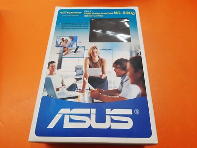       Asus WL-330g Pocket Wireless Access Point 54Mbps 2 In 1