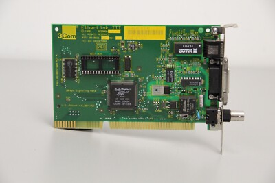 3Com Etherlink III 3C509B-C Combo 10 MBPS ISA RJ45 BNC Network Card
