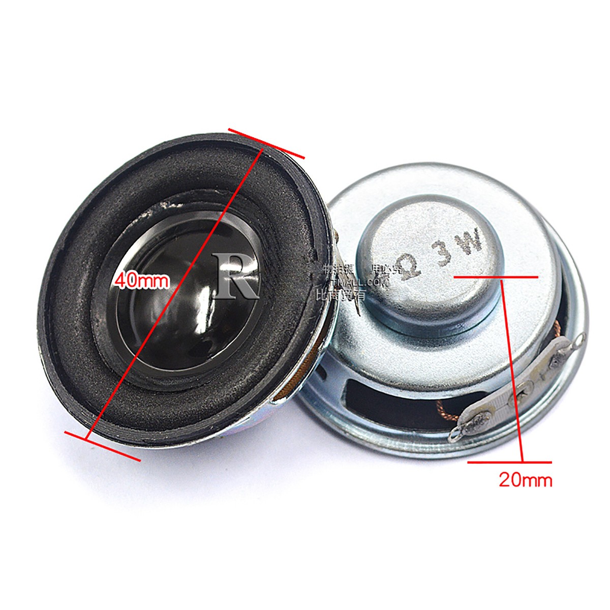 LCD TV Audio magnetische Typ Lautsprecher 0.5W-20W 4 Ohm 8 LCD TV Audio magnetische Typ Lautsprecher 0.5W-20W 4 Ohm 8