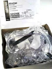 Case of 12 - Sellstrom ADVANTAGE Protective Goggle, CLEAR, One-Size (S81210E)