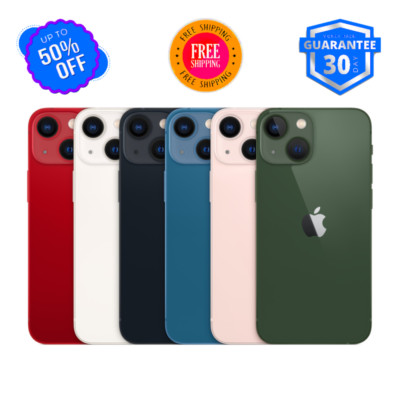 Apple iPhone 13 Black/Green Unlocked Verizon 128GB 256GB 5G T-Mobile 
