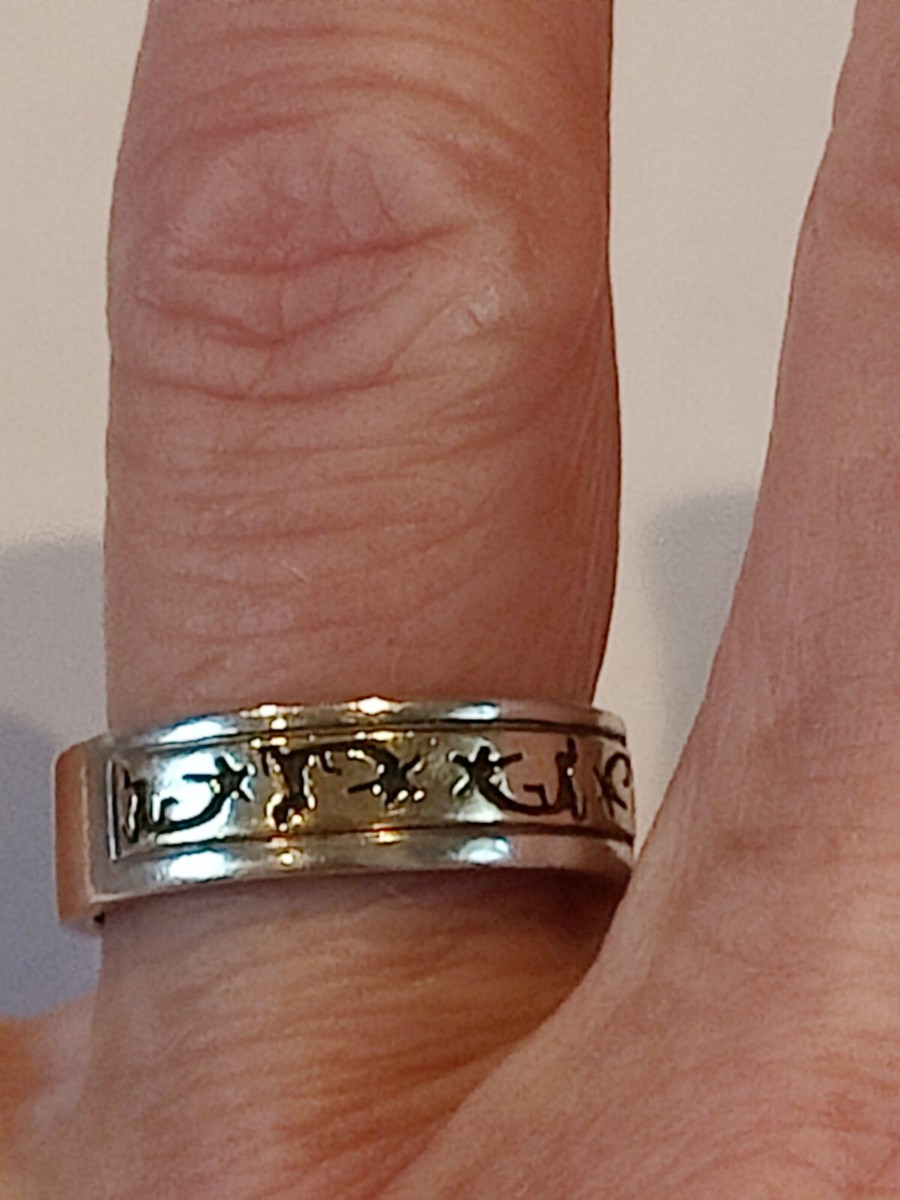 P. Skeets Navajo Sterling Silver & 14k Gold Southwest Kokopelli