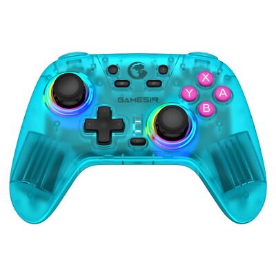 GameSir Nova HD Rumble Wireless Controller for Nintendo Switch Neon Teal Version