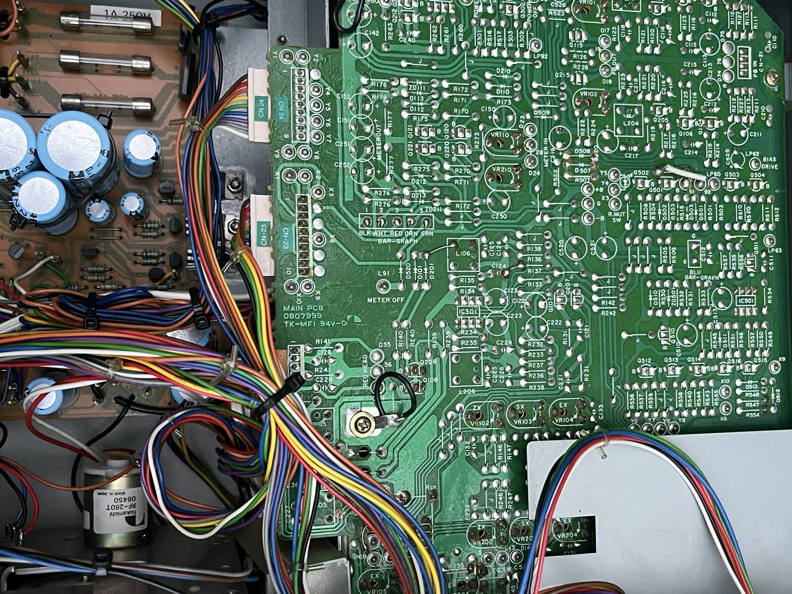 VINTAGE NAKAMICHI LX5 DISCRETE 3HEAD CASSETTE DECK PARTS OR REPAIR eBay