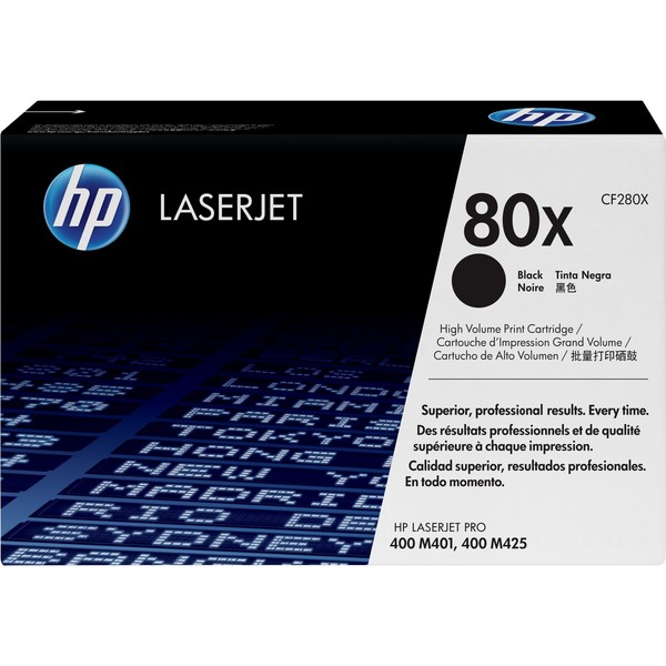 Hp Toner Schwarz 80X (CF280X)-image