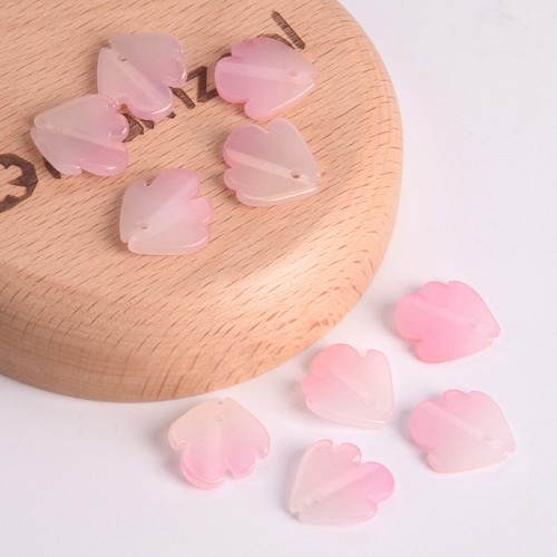 10pcs 15mm Petal Shape Crystal Glass Loose Top Drilled Beads for Jewelry Making - Picture 36 of 55