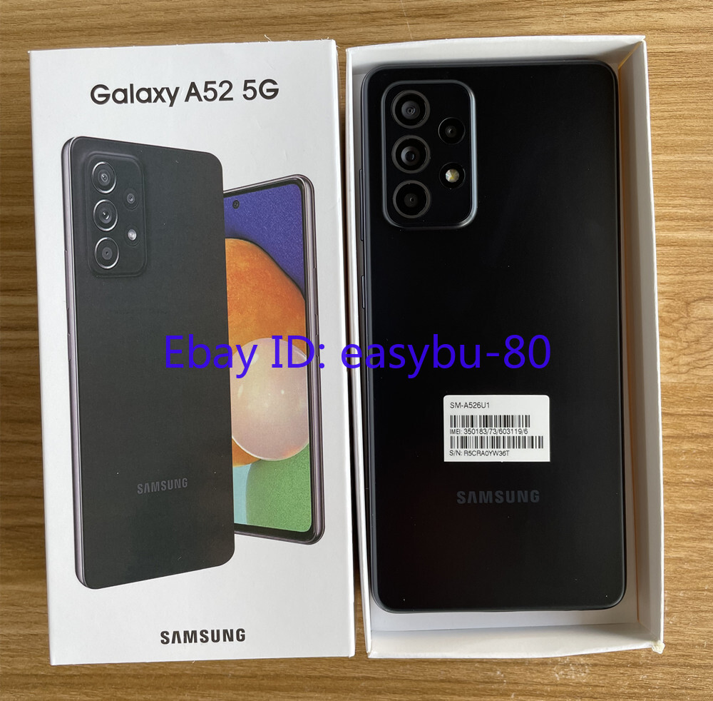 Unlocked Samsung Galaxy A52 5G SM-A526U 128GB 6GB 64MP 6.5