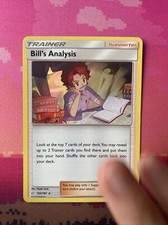 Pokemon Card Bill's Analysis Team Up Holo Rare 133/181 NM