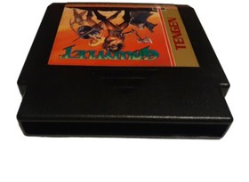 Gauntlet NES Tengen Cartridge and Manual In Clear Case  (1985)