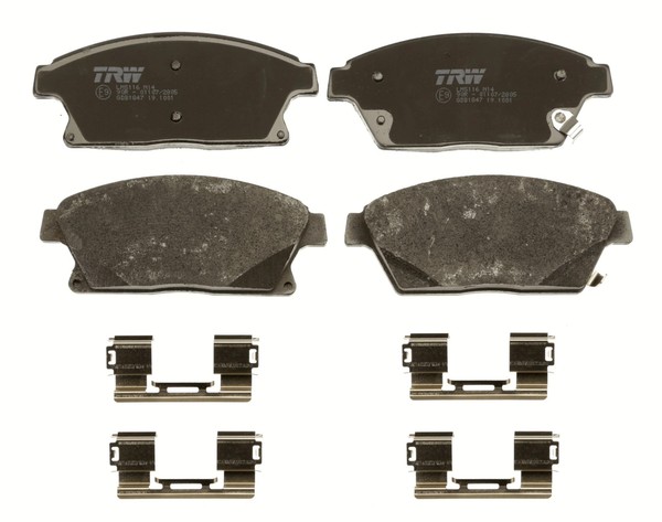 Bremsscheiben-BremsbeläGe-Kit TRW Automotive GDB1847 FüR OE 13301234 - 13301234-image
