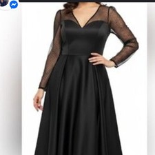 Adrianna Papell Black Textured Swiss Dot Tafetta Midi Dress, Size 14 UNDERSIZED