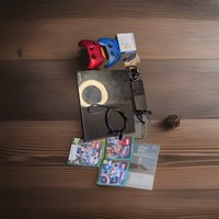 Xbox One S With Xbox And Games And One Red Controller Great For Gaming 1Tb