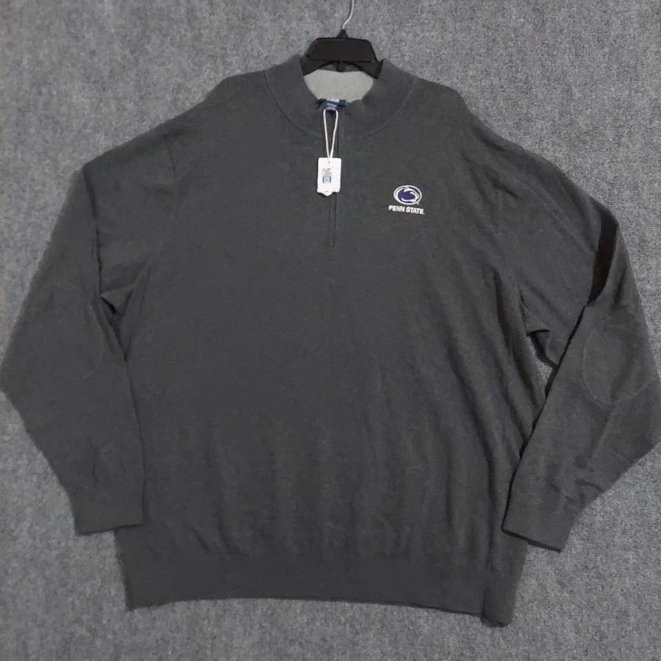 Suéter Pullover Penn State Nittany Lions Para Hombres 4XL NCAA Fútbol Cortador Buck Foto 2 de 4