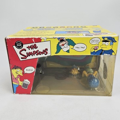 The Simpsons Living Room Playset With Marge Maggie Playmates for
