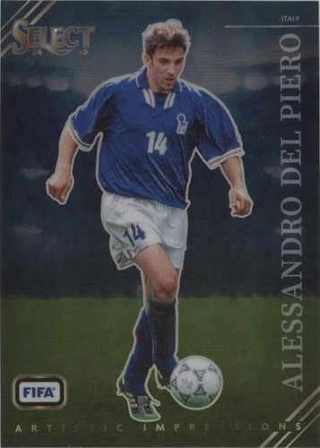 Limited edition of 30 Alessandro Del Piero 17-18 PANINI SELECT 