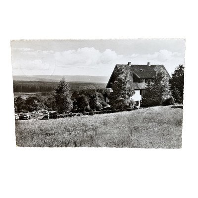 Postkarte AK Hann. Münden Naturfreundehaus am Steinberg Gelaufen 1964