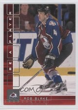 2001-02 ITG Be A Player Memorabilia Ruby 121/200 Rob Blake #278 HOF 0a1