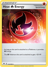 HEAT FIRE ENERGY 174/189 UC DARKNESS ABLAZE POKEMON LP