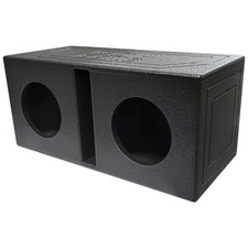 Qpower QBOMB Dual 8" Slot Ported Empty Enclosure QBOMB8V