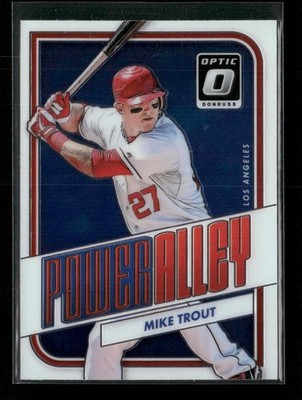 2016 Donruss Optic Mike Trout Power Alley #PA2