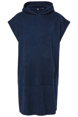 Men Plus Herren große Größen Badeponcho Sweat Kapuze Kängurutasche