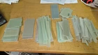 4 lbs. G10 FR-4 Phenolic Epoxy Fiberglass Sheet unclad Laminate.030,.060,.125