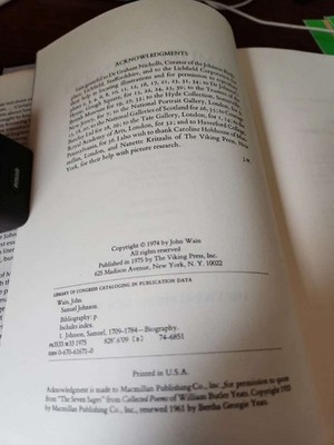 Samuel Johnson: A biography