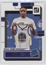 2022 Panini Donruss Rated Rookie Purple Press Proof /199 Ryan Rollins #244 1e6a