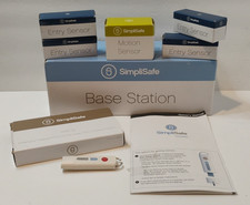 SimpliSafe Home Security System Base Keypad Motion  Entry Sensor Keychain NEW