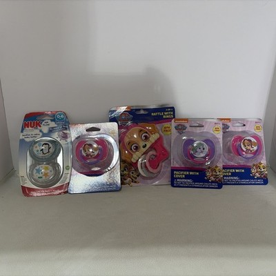 Paw Patrol Pacifiers Teether NUK Pacifier Lot New Sealed Baby BPA Free