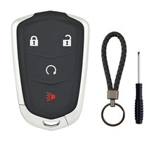 Key Fob Cover Case Replacement Fits for Cadillac XT4 2019 2020 2021 4 Button c