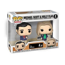 Funko Pop! Television: The Office - Michael Scott & Holly Flax - 2-Pack - Collec