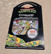 Teenage Mutant Ninja Turtles Room Decals 100-Pack Multi-Color
