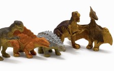 Set of 5 Pretend Play Dinosaur Figures for Ages 3-7 Years Very Good Condition