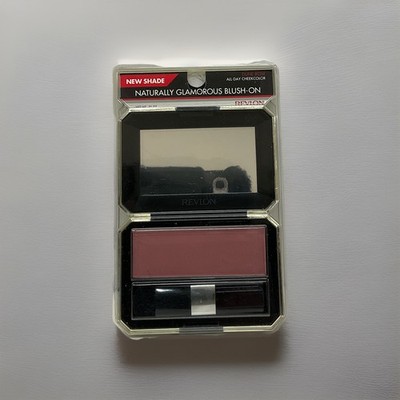 New in Package REVLON NATURALLY GLAMOROUS BLUSH-ON - Dune Rose  **RARE!