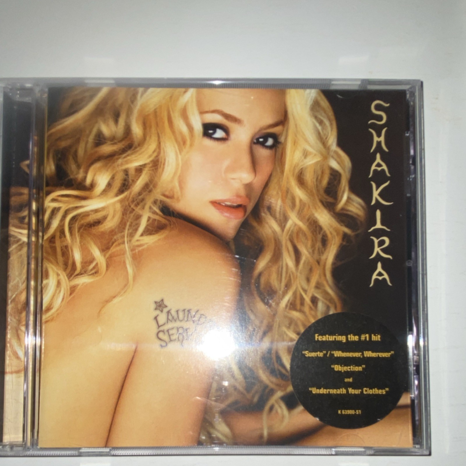 Shakira Laundry Service CD Album 2001 Epic Pop K 63900