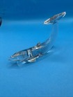 Baccarat Clear Crystal Figurine Swimming Dolphin Tail Up — photo 2
