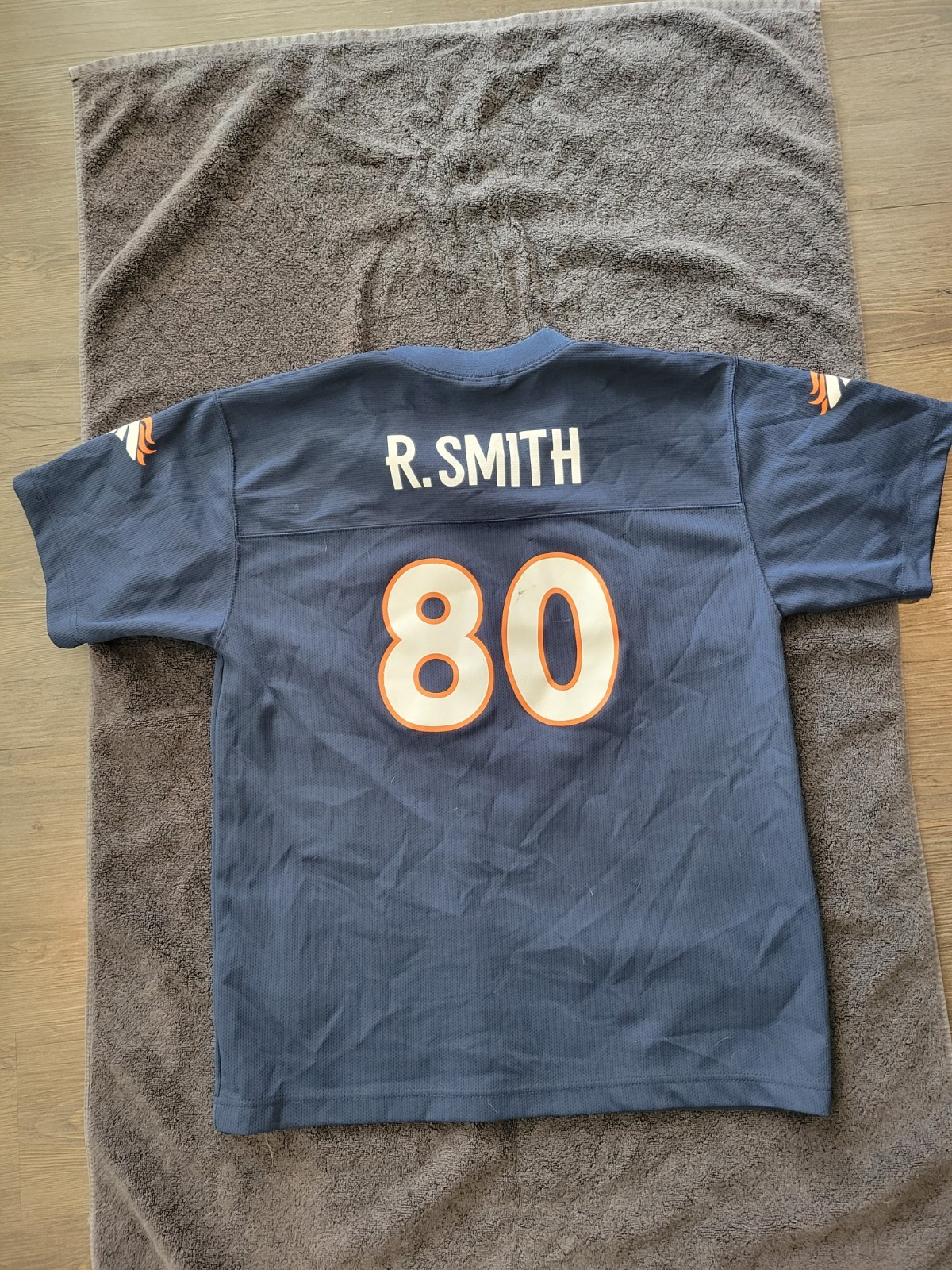 Denver Broncos Rod Smith #80 Vintage Reebok NFL Jersey Size Youth XL thumbnail 3