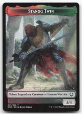 MTG Stangg Twin Token T Commander: Dominaria United 21 LP