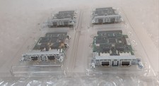 Lot of 4 Cisco VWIC2-2MFT-T1/E1 Dual Port Multiflex Voice WAN Interface Card NEW