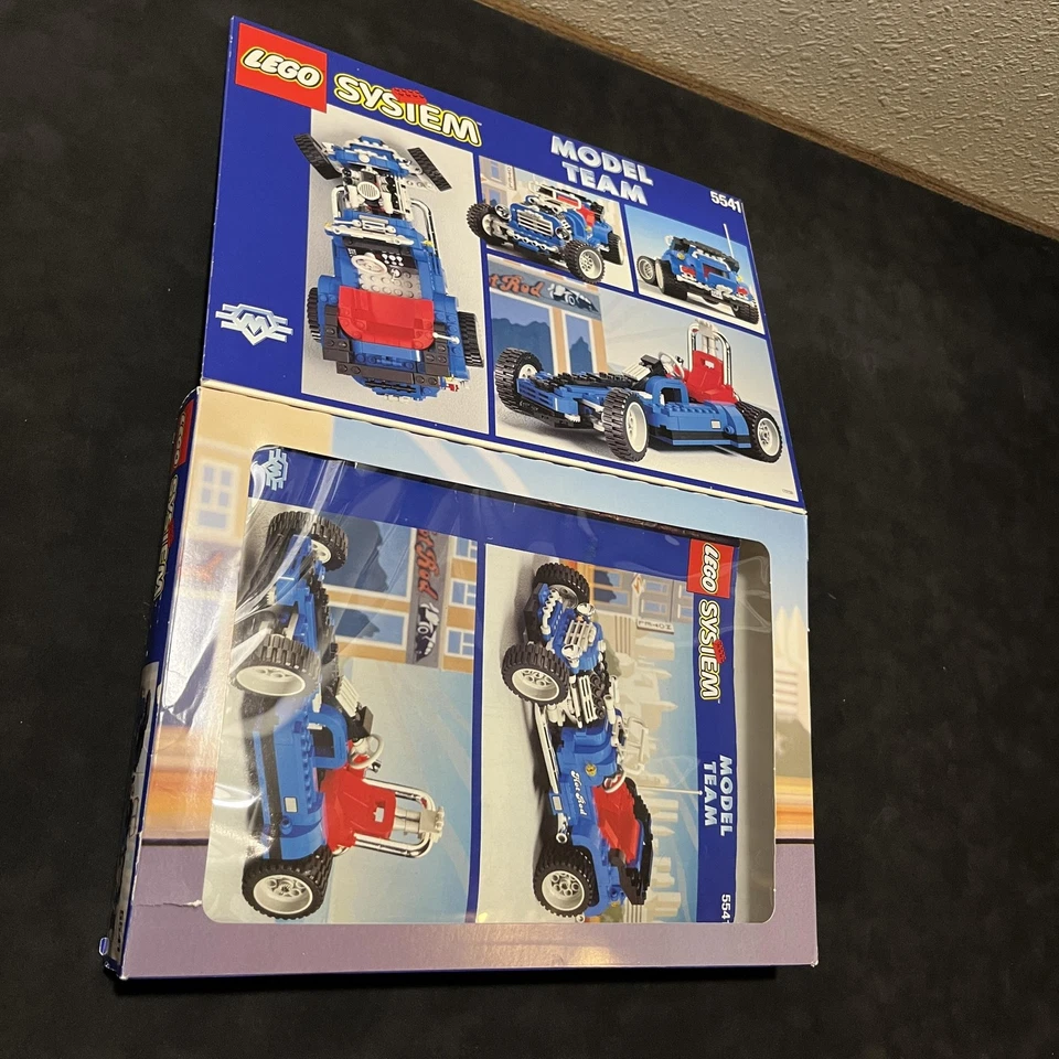 Vintage LEGO Model Team Hot Rod 5541 1990s Complete Box Manual 1995 Germany - Image 3 of 4