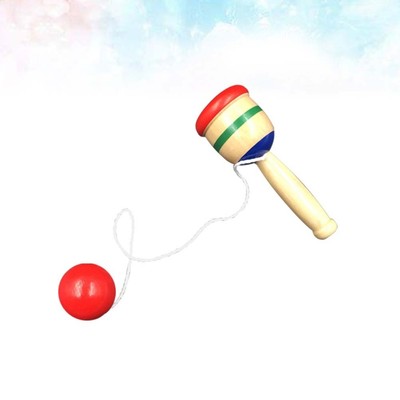  Holzspielzeug, kreatives Kendama-Becher- und Ballspielzeug,