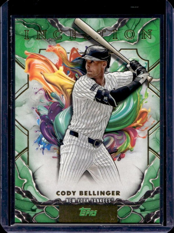 2025 Topps Inception Cody Bellinger Green #72 New York Yankees