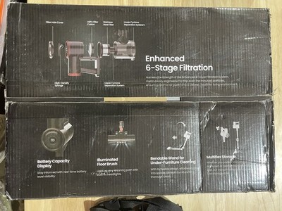 RoneAir V200 Cordless Vacuum Cleaner, Lightwt, One-press Emptying, Dual Speed