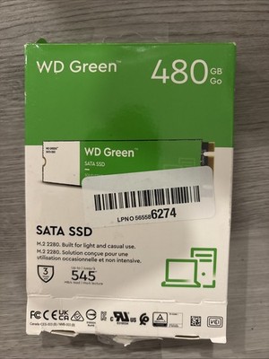 Western Digital 480GB WD Green SATA Internal SSD M.2 2280 -
