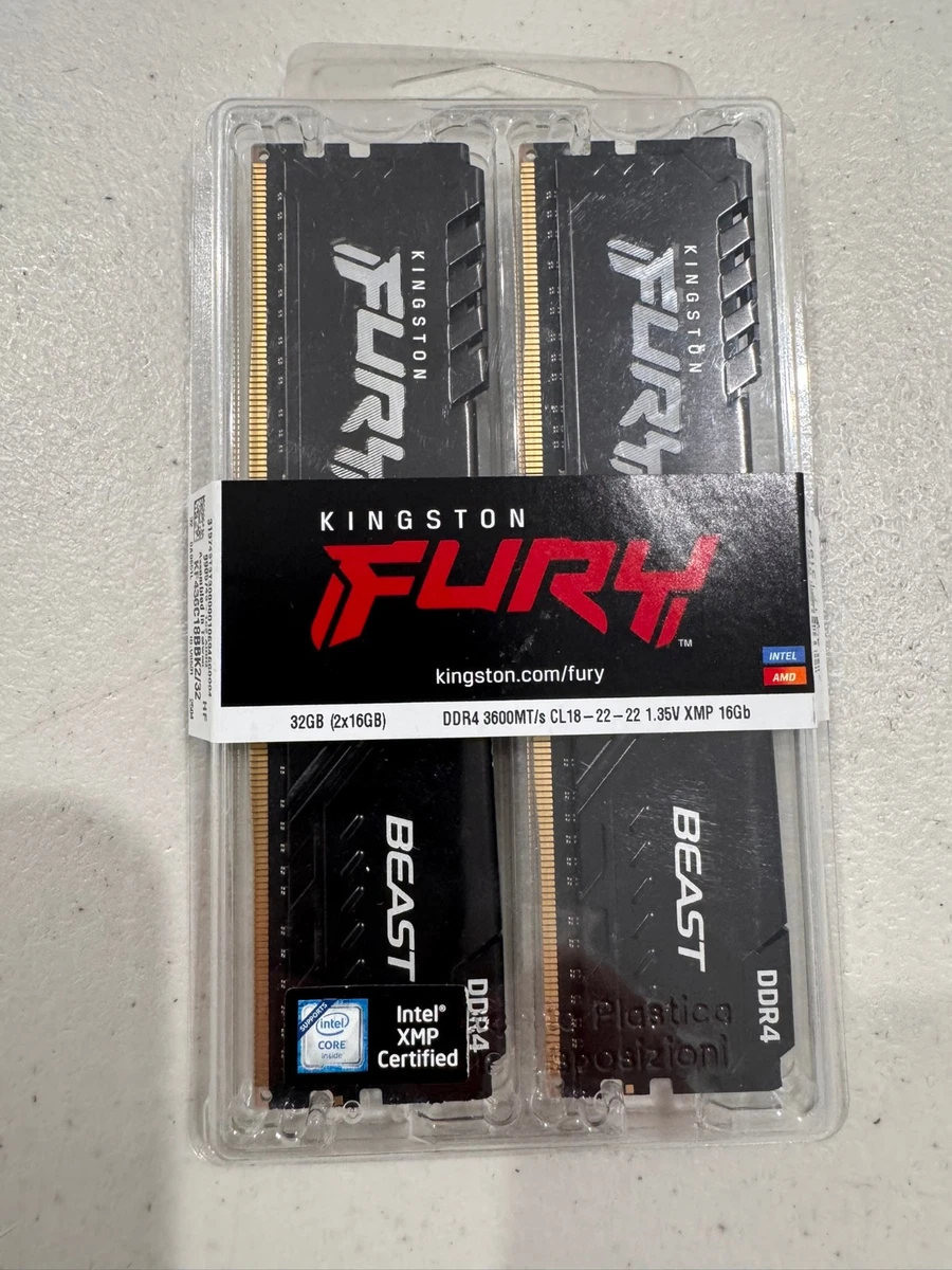 Kingston DDR4 SDRAM 32 GB Total Capacity Memory (RAM) for sale | eBay